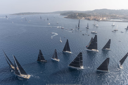 14 10 2022, Saint-Tropez (FRA,83), Voiles de Saint-Tropez 2022,  Maxis Race 3