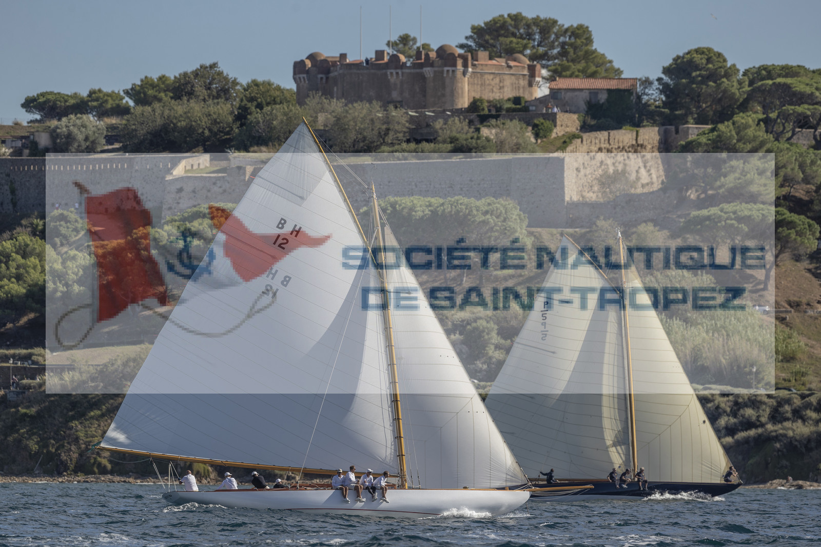 26 09 2020, Saint-Tropez (FRA,83), Les Voiles de Saint-Tropez 2020, Day 1, Training, Finish Yacht Club de France Cup Cannes - Saint-Tropez