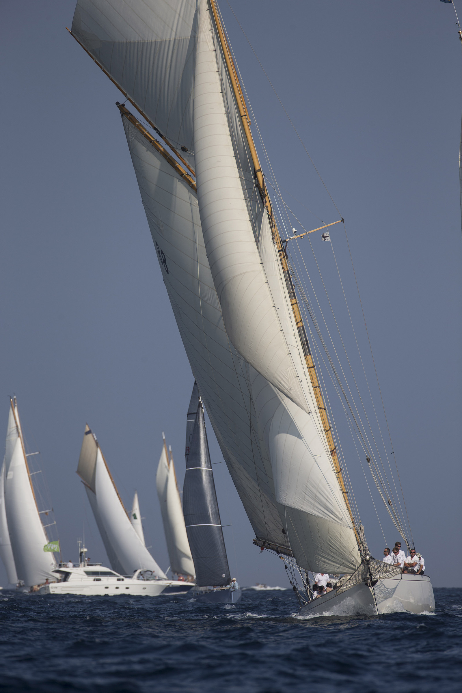 02 10 2014, Saint-Tropez (FRA,83), Voiles de Saint-Tropez 2014, Day 4, flotte des classiques   Classic fleet