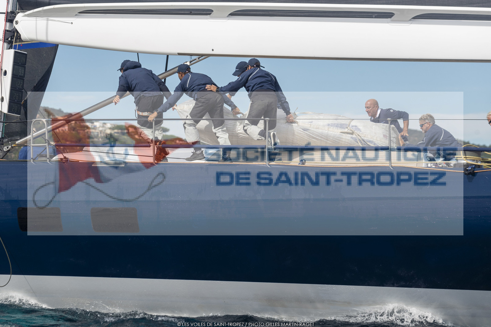 02 10 2022, Saint-Tropez (FRA,83), Voiles de Saint-Tropez 2022,  entraînement des maxis