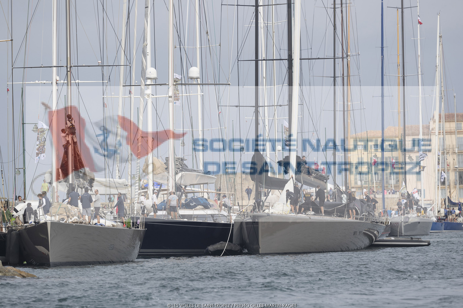 01 10 2017, Saint-Tropez (FRA,83), Les Voiles de Saint-Tropez 2017, Entrainements libres et arrivée de la Coupe du Yacht Club de France