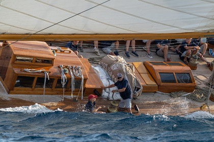 01 10 2025, Saint-Tropez (FRA), Les Voiles de Saint-Tropez 2025, Race Day 3