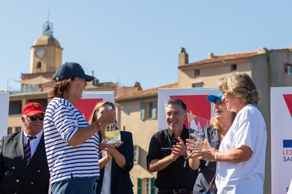 08 10 2023, Saint-Tropez (FRA,83), Les Voiles de Saint-Tropez 2023, Prizegiving classics and moderns