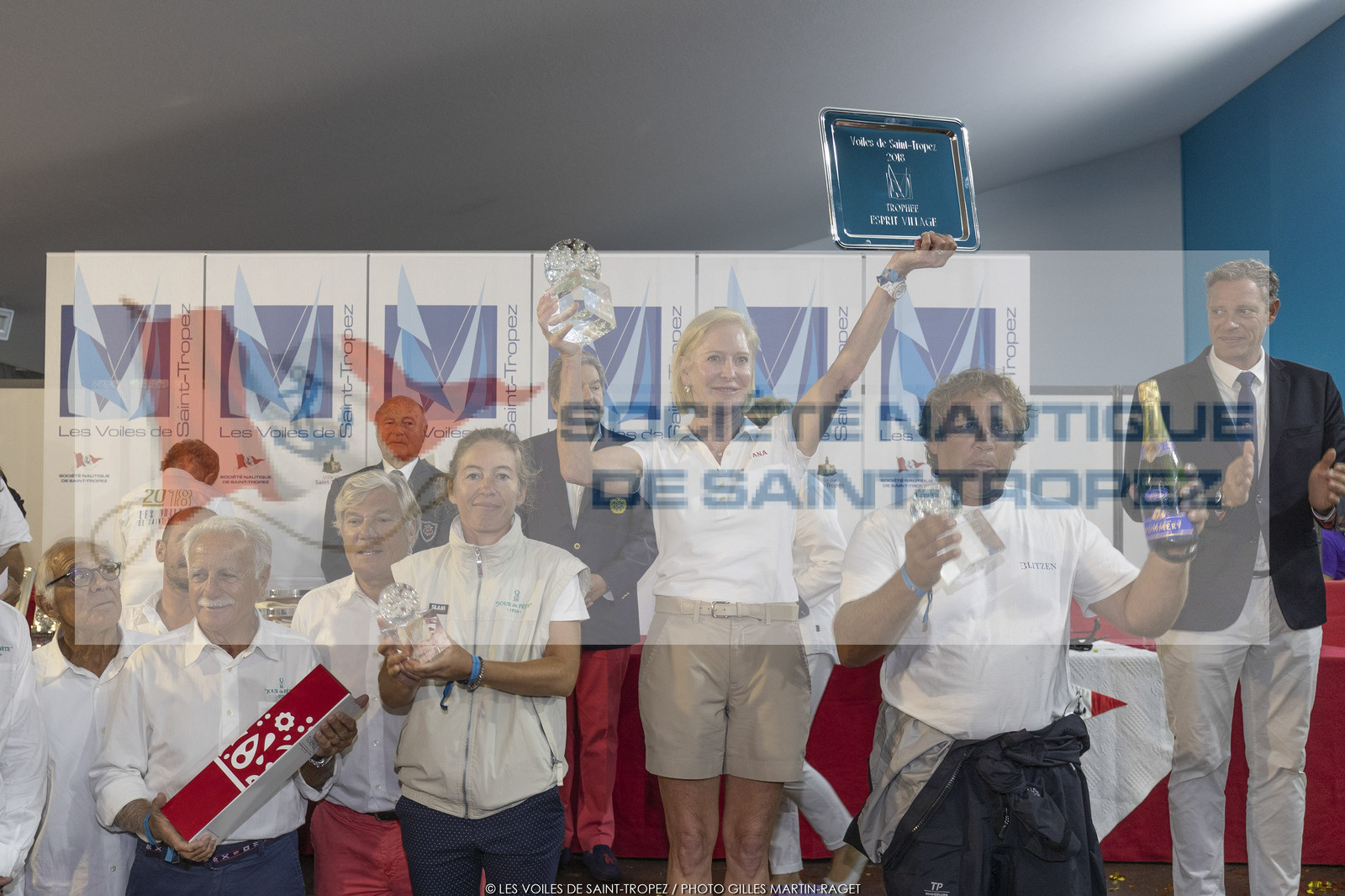 7 10 2018 Saint-Tropez (FRA,83), LEs Voiles de Saint-Tropez 2018, jour 8, prize giving