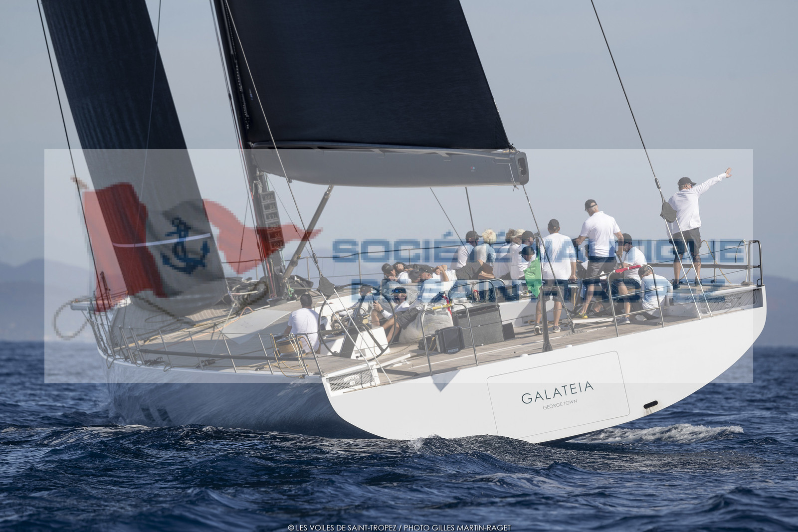 04 10 2022, Saint-Tropez (FRA,83), Voiles de Saint-Tropez 2022, Semaine 2 réservée aux maxis,  race 1