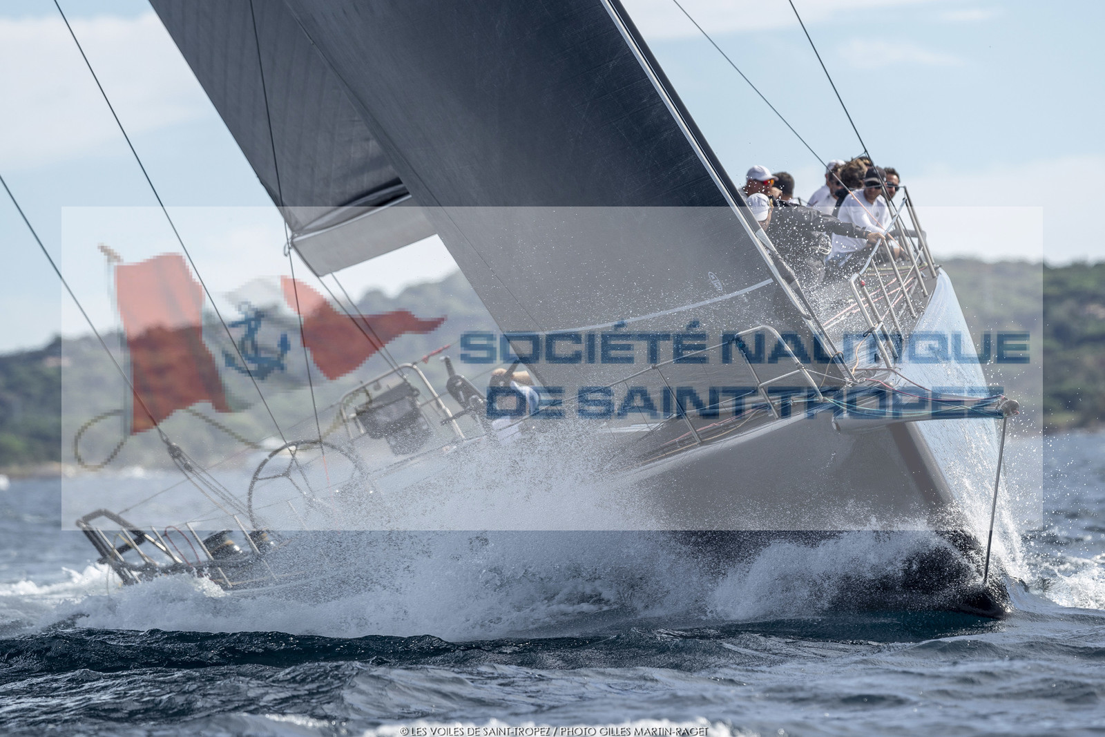 02 10 2022, Saint-Tropez (FRA,83), Voiles de Saint-Tropez 2022,  entraînement des maxis 02 10 2022, Saint-Tropez (FRA,83), Voiles de Saint-Tropez 2022,  entraînement des maxis