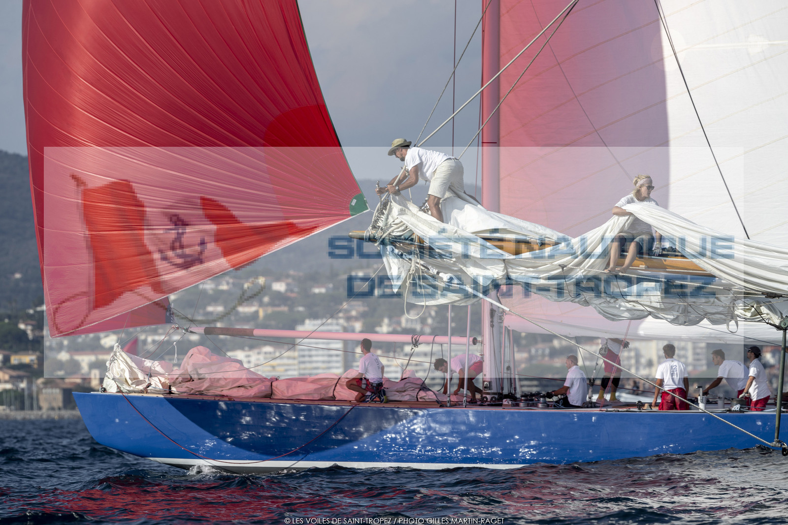 30 09 2018, Saint-Tropez (FRA, 83), Les Voiles de Saint-Tropez 2018, arrivée de Cannes-Saint-Tropez, Coupe du Yacht Club de France