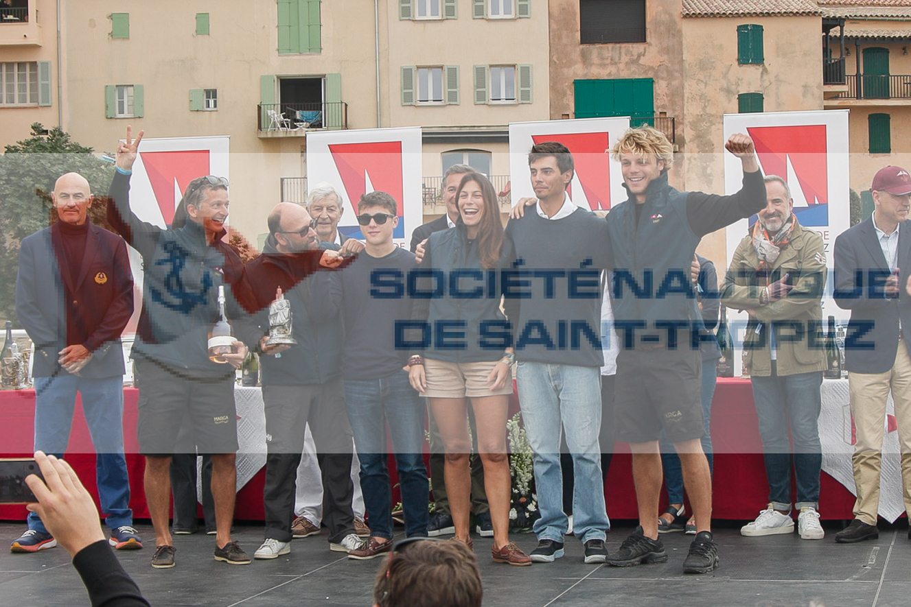Les Voiles de Saint-Tropez 2024 - Remise des prix Les Voiles de Saint-Tropez 2024 - Remise des prix