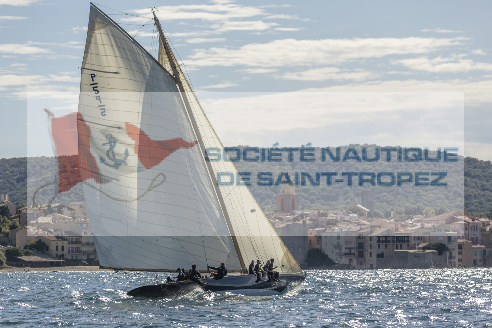 26 09 2020, Saint-Tropez (FRA,83), Les Voiles de Saint-Tropez 2020, Day 1, Training, Finish Yacht Club de France Cup Cannes - Saint-Tropez