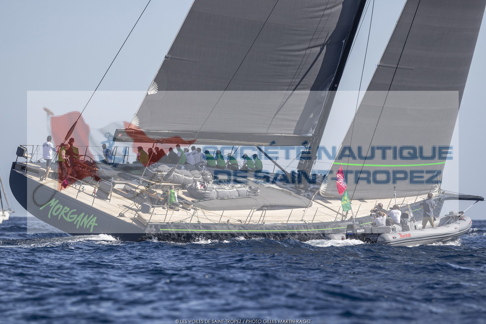 04 10 2022, Saint-Tropez (FRA,83), Voiles de Saint-Tropez 2022, Semaine 2 réservée aux maxis,  race 1