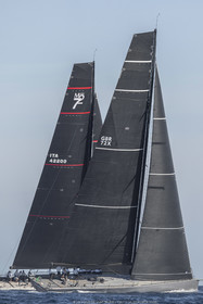 04 10 2022, Saint-Tropez (FRA,83), Voiles de Saint-Tropez 2022, Semaine 2 réservée aux maxis,  race 1