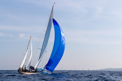 04 10 2023, Saint-Tropez (FRA,83), Les Voiles de Saint-Tropez 2023, Race Day 4, Trophée Rolex, Baruna