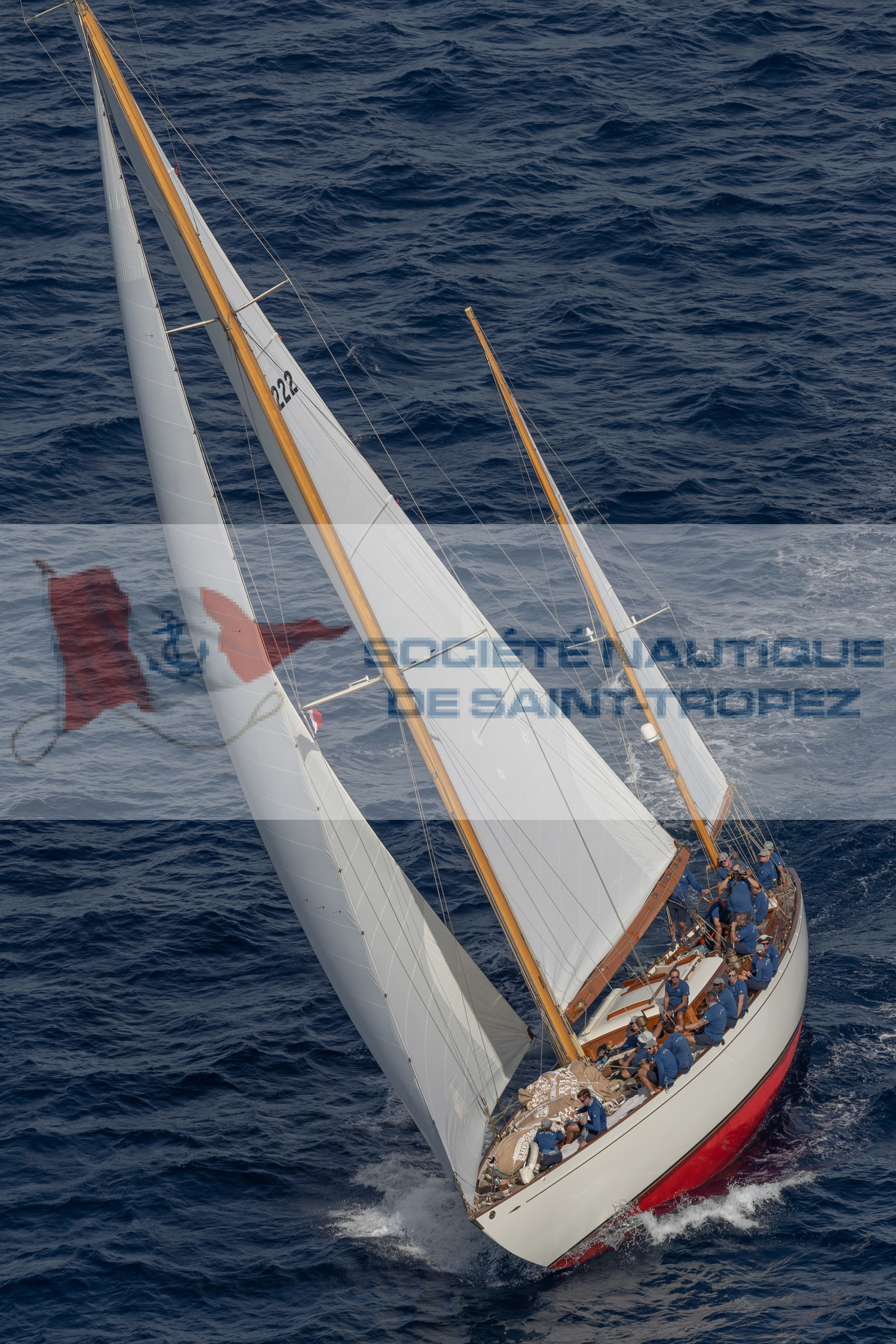03 10 2023, Saint-Tropez (FRA,83), Les Voiles de Saint-Tropez 2023, Race Day 3, Trophée Rolex, Baruna