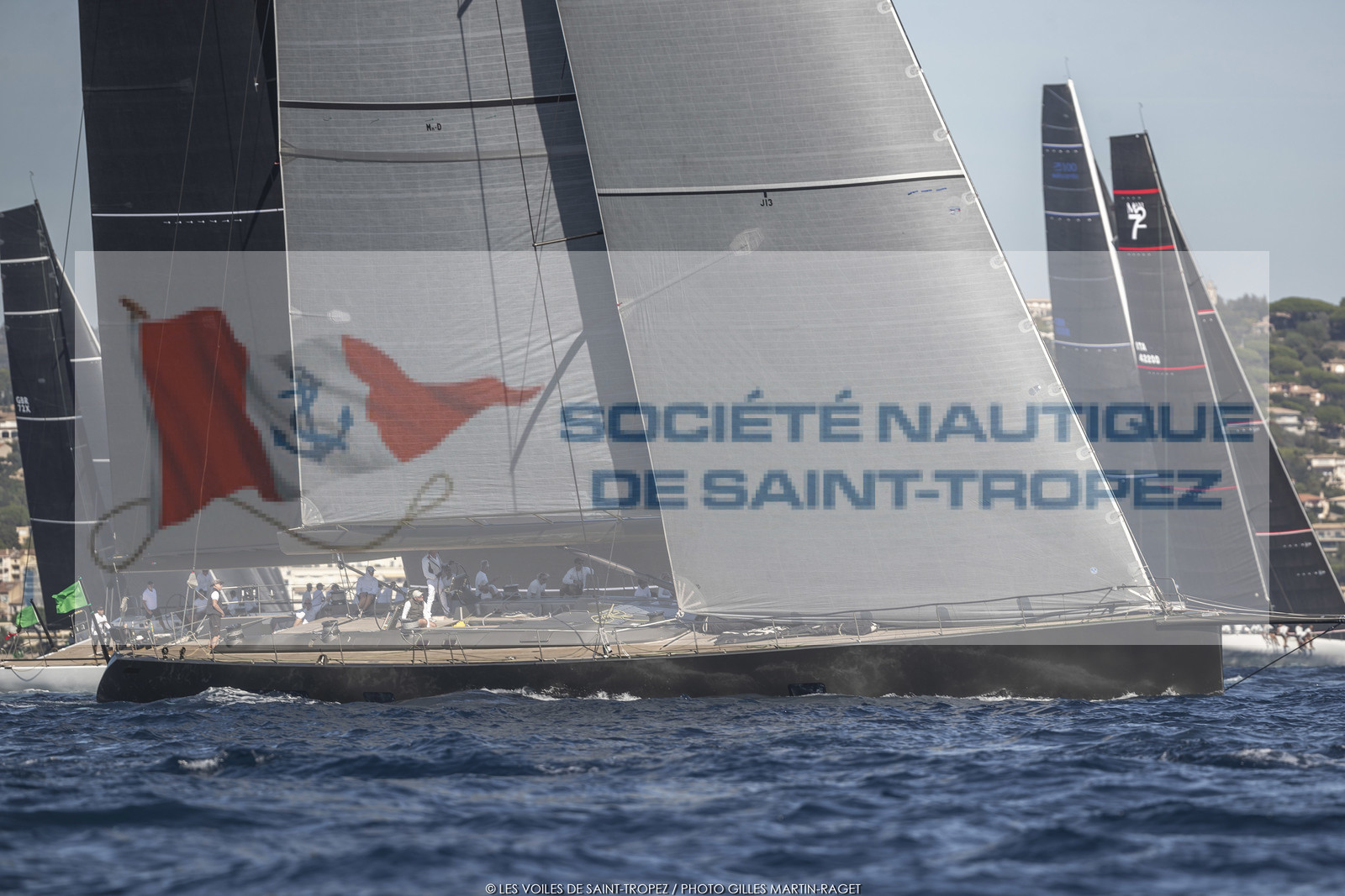 04 10 2022, Saint-Tropez (FRA,83), Voiles de Saint-Tropez 2022, Semaine 2 réservée aux maxis,  race 1