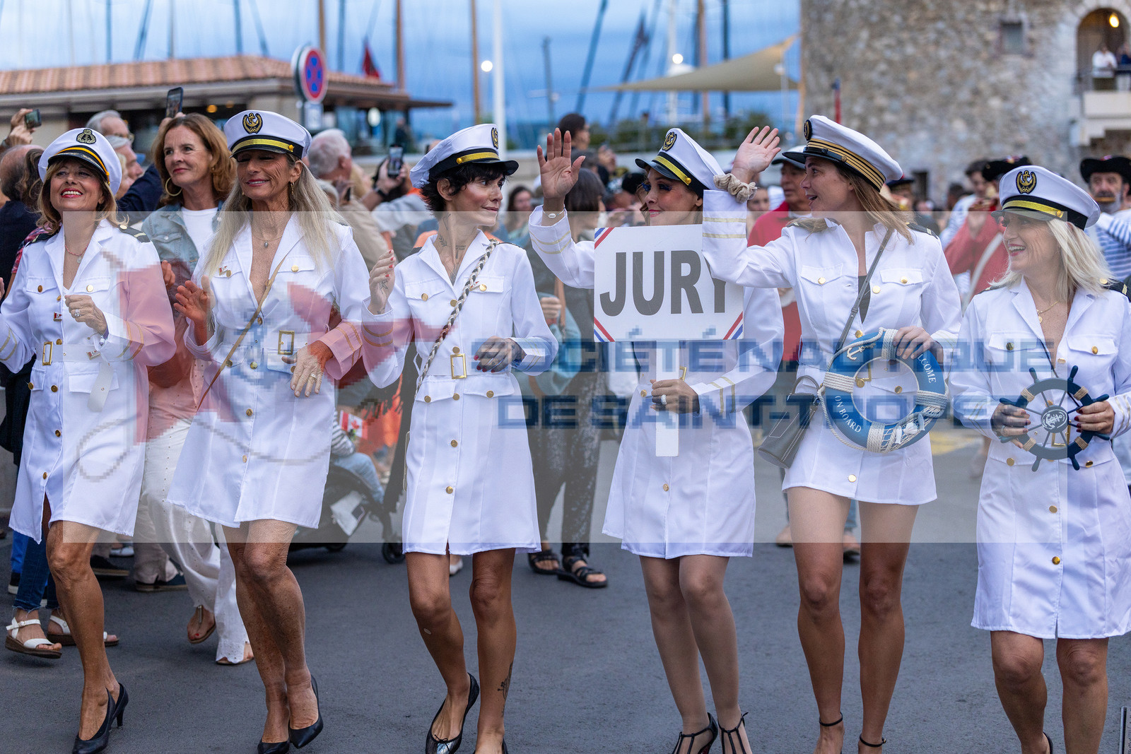 02 10 2025, Saint-Tropez (FRA), Les Voiles de SAint-Tropez 2025, Défilé des équipages 02 10 2025, Saint-Tropez (FRA), Les Voiles de SAint-Tropez 2025, Défilé des équipages