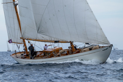 28 09 2025, Saint-Tropez (FRA), Les Voiles de Saint-Tropez 2025, Last training day and village opening