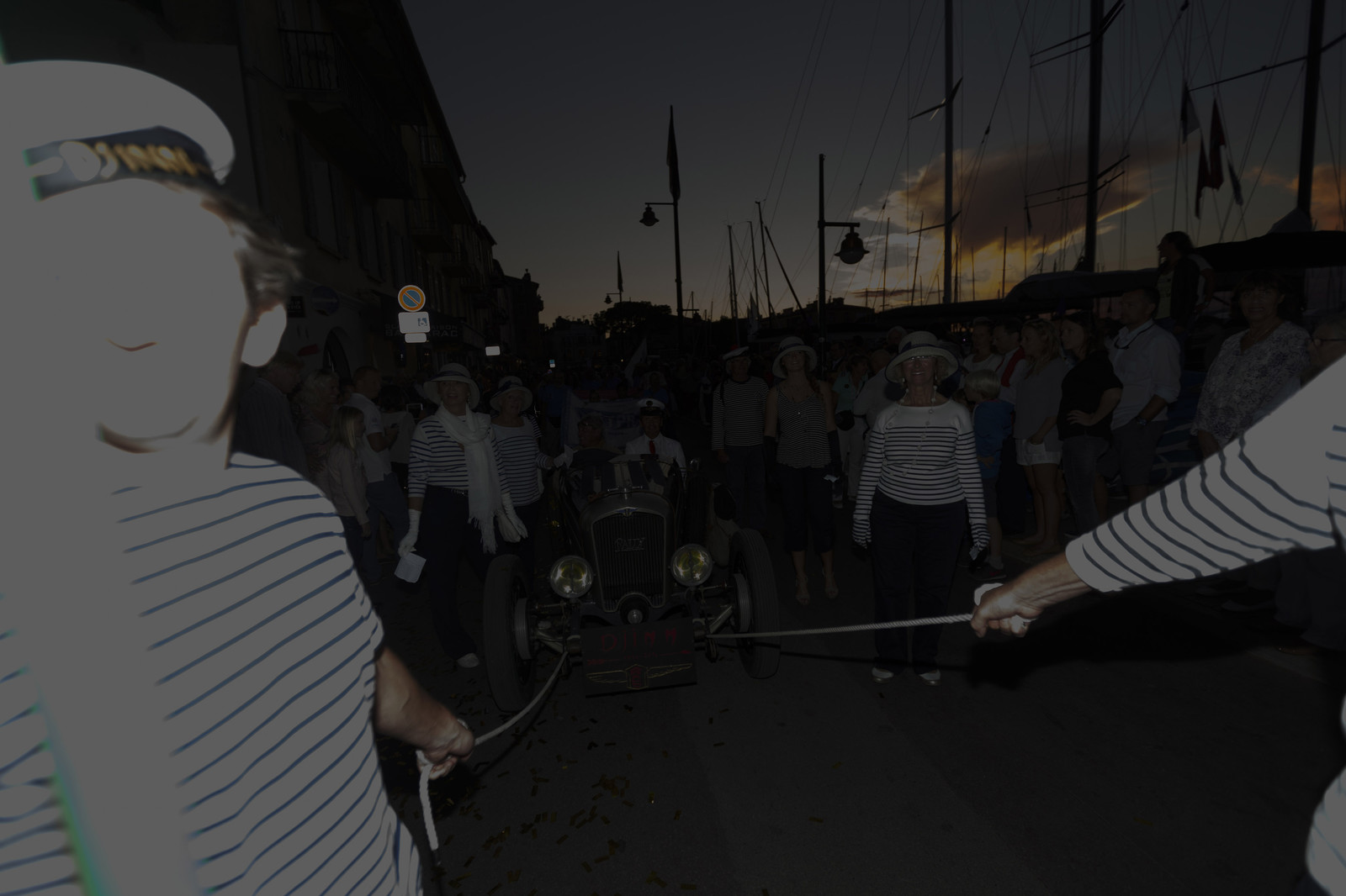 02 10 2014, Saint-Tropez (FRA,83), Voiles de Saint-Tropez 2014, Day 4, défilé des équipages   crew parade 02 10 2014, Saint-Tropez (FRA,83), Voiles de Saint-Tropez 2014, Day 4, défilé des équipages   crew parade
