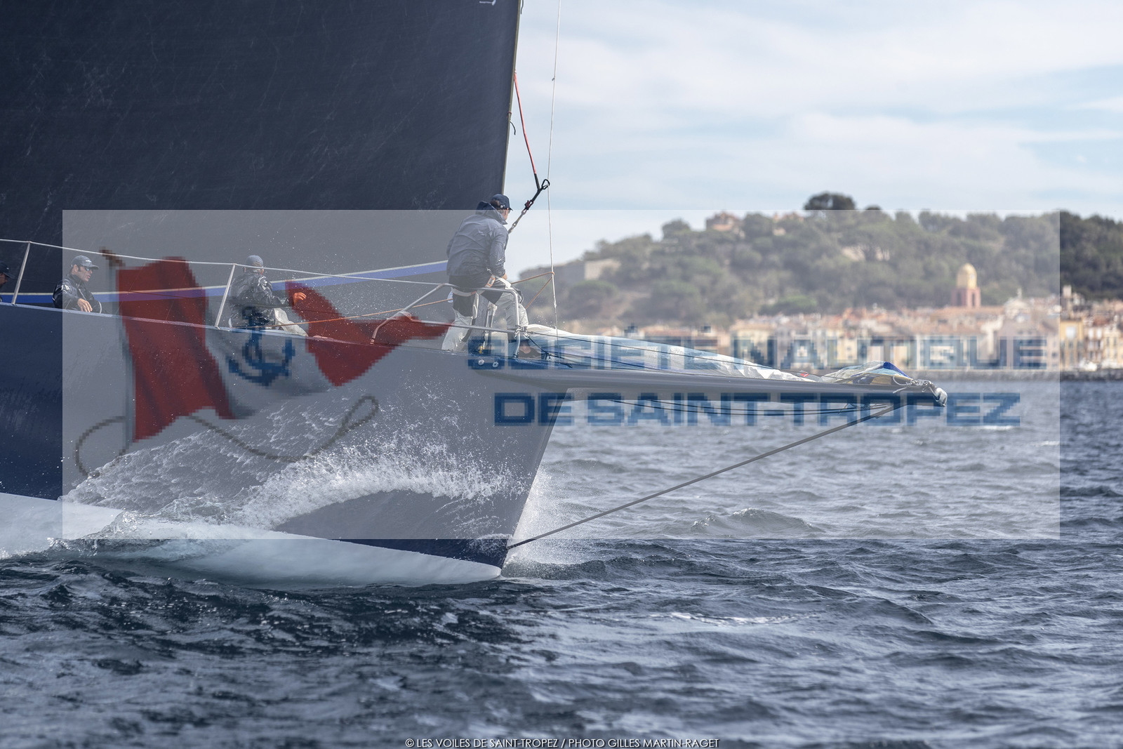 02 10 2022, Saint-Tropez (FRA,83), Voiles de Saint-Tropez 2022,  entraînement des maxis
