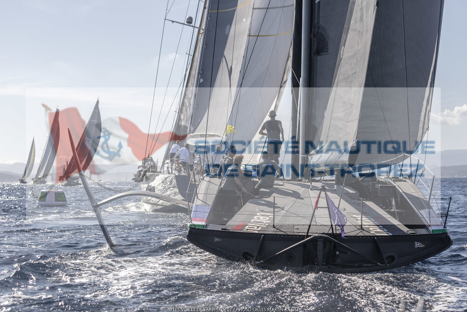 04 10 2022, Saint-Tropez (FRA,83), Voiles de Saint-Tropez 2022, Semaine 2 réservée aux maxis,  race 1