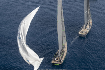 14 10 2022, Saint-Tropez (FRA,83), Voiles de Saint-Tropez 2022,  Maxis Race 3