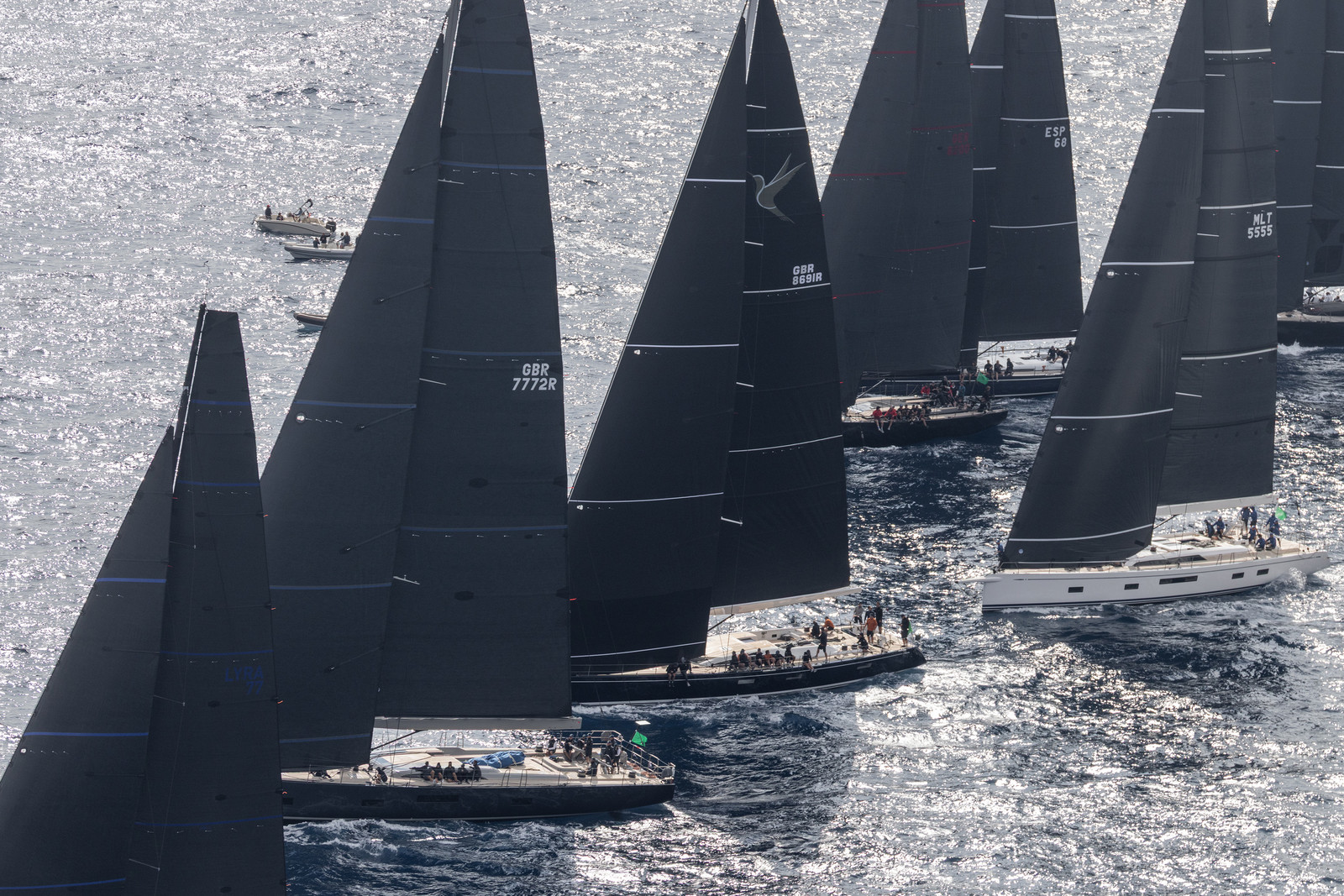 02 10 2025, Saint-Tropez (FRA) Les Voiles de Saint-Tropez 2025, Race Day 4