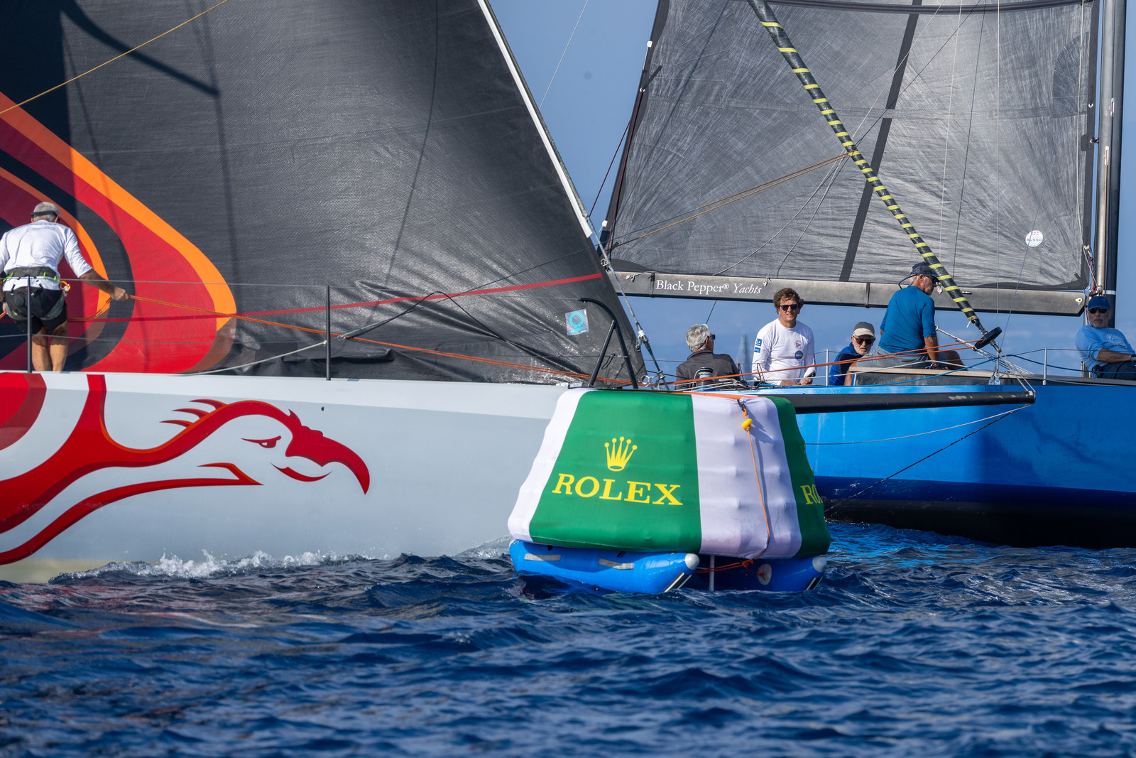 01 10 2025, Saint-Tropez (FRA), Les Voiles de Saint-Tropez 2025, Race Day 3