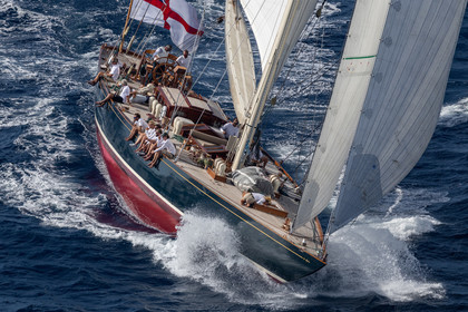 04 10 2025, Saint-Tropez (FRA), Les VoIles de Saint-Tropez 2025, Race Day 6
