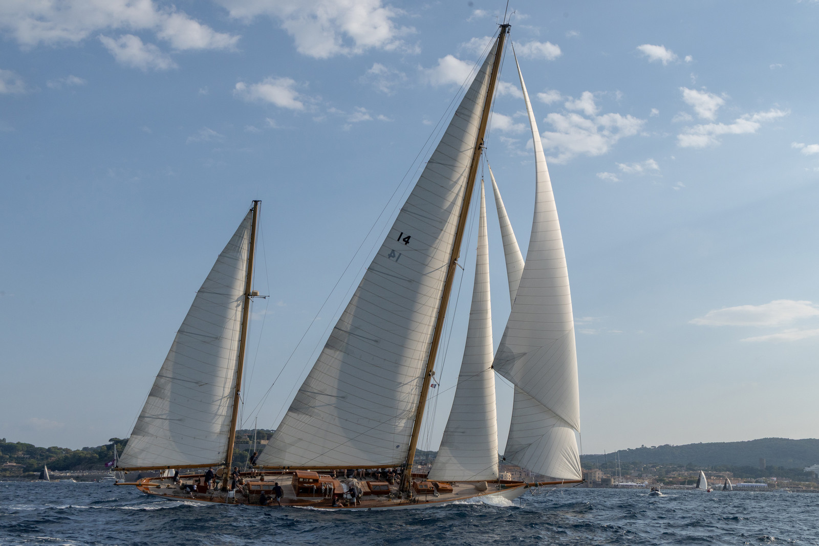 01 10 2025, Saint-Tropez (FRA), Les Voiles de Saint-Tropez 2025, Race Day 3 01 10 2025, Saint-Tropez (FRA), Les Voiles de Saint-Tropez 2025, Race Day 3