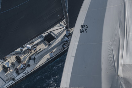 14 10 2022, Saint-Tropez (FRA,83), Voiles de Saint-Tropez 2022,  Maxis Race 3