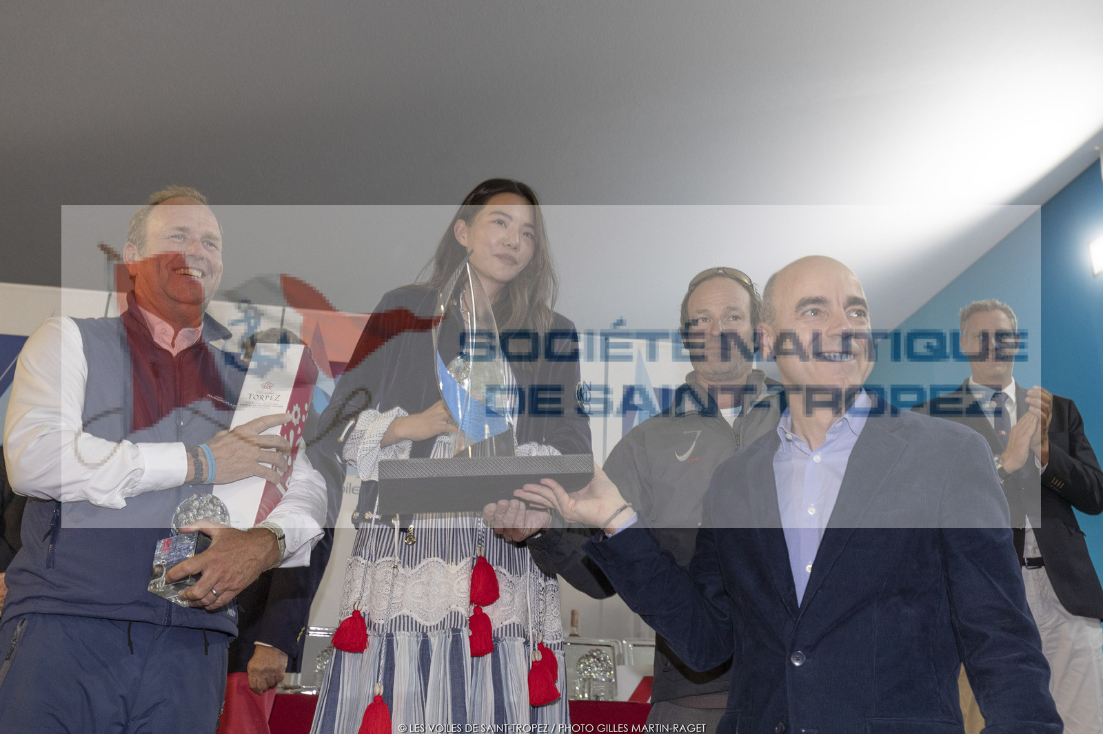 7 10 2018 Saint-Tropez (FRA,83), LEs Voiles de Saint-Tropez 2018, jour 8, prize giving