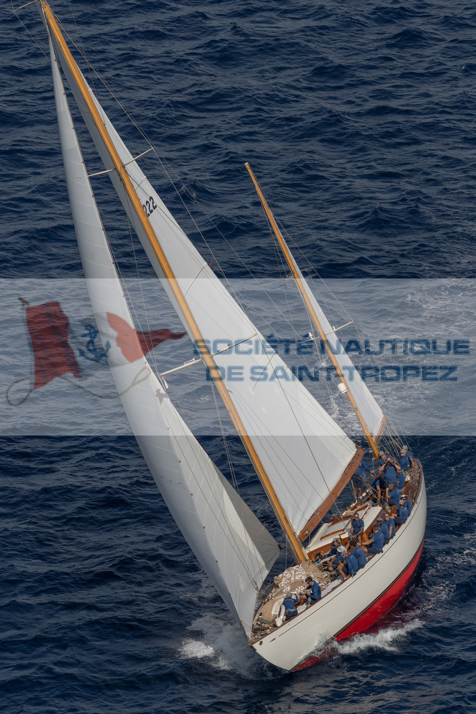 03 10 2023, Saint-Tropez (FRA,83), Les Voiles de Saint-Tropez 2023, Race Day 3, Trophée Rolex, Baruna