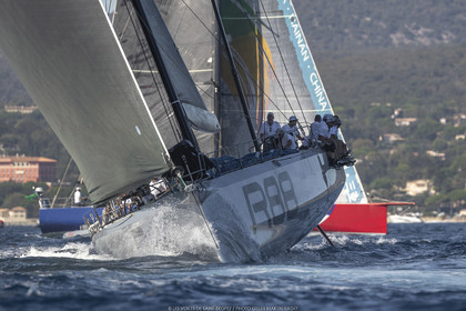 04 10 2022, Saint-Tropez (FRA,83), Voiles de Saint-Tropez 2022, Semaine 2 réservée aux maxis,  race 1