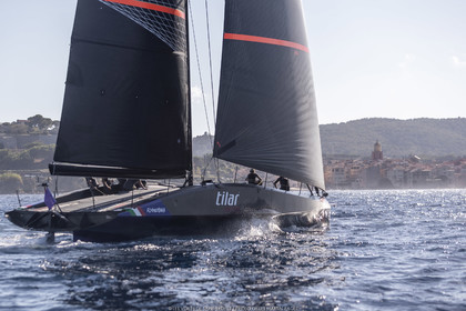 04 10 2022, Saint-Tropez (FRA,83), Voiles de Saint-Tropez 2022, Semaine 2 réservée aux maxis,  race 1