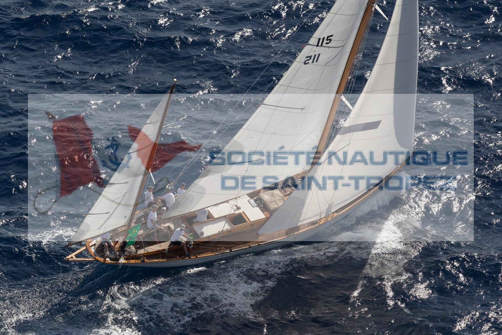 03 10 2023, Saint-Tropez (FRA,83), Les Voiles de Saint-Tropez 2023, Race Day 3, Trophée Rolex, Stormy Weather