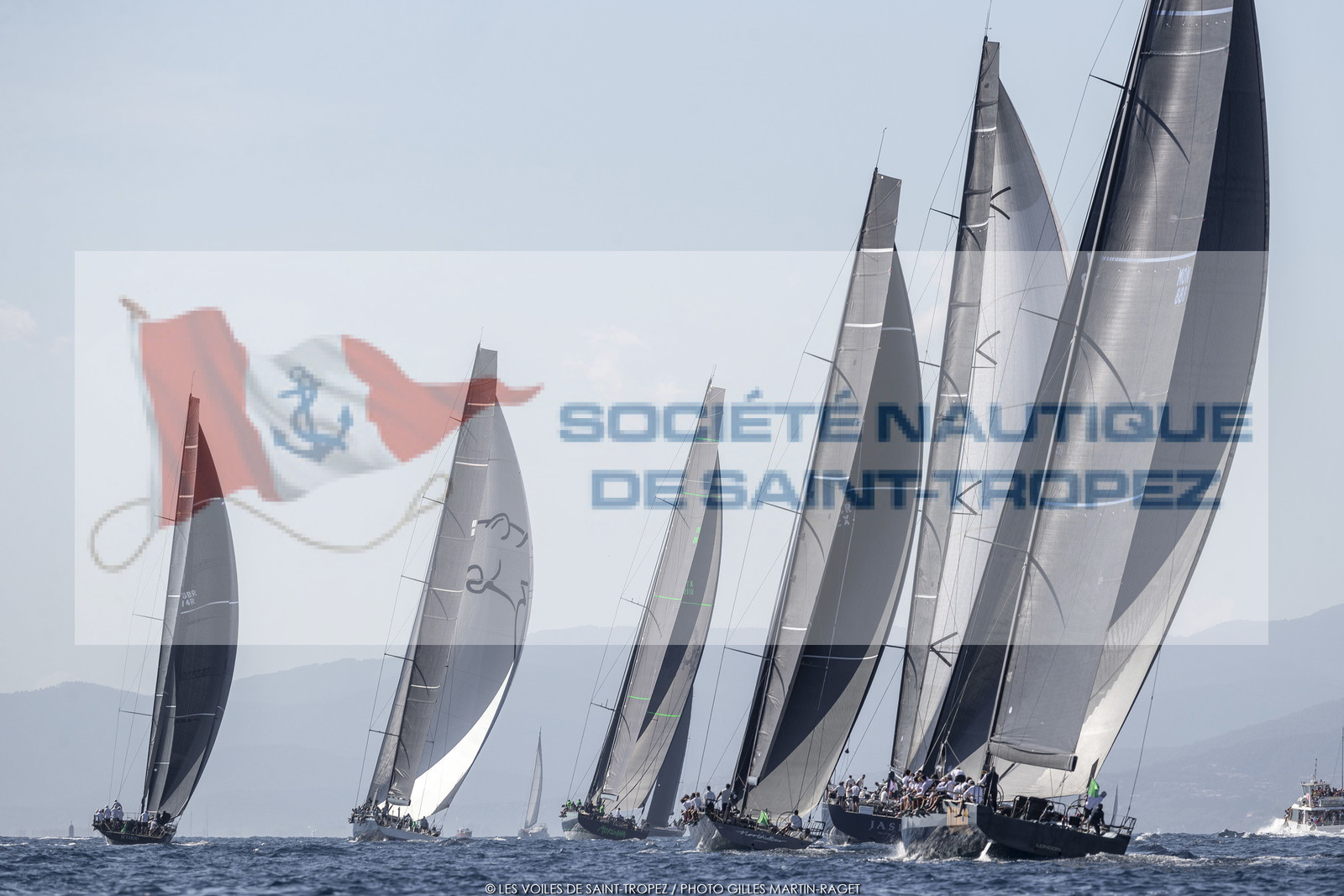 04 10 2022, Saint-Tropez (FRA,83), Voiles de Saint-Tropez 2022, Semaine 2 réservée aux maxis,  race 1
