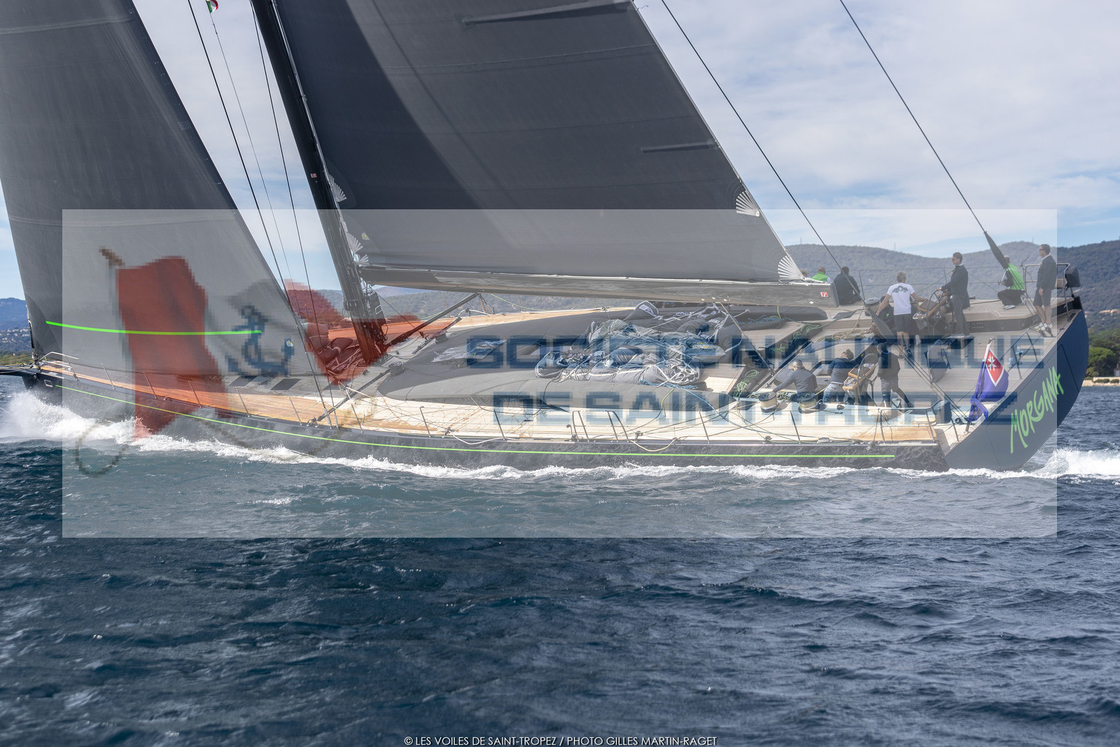 02 10 2022, Saint-Tropez (FRA,83), Voiles de Saint-Tropez 2022,  entraînement des maxis