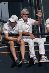 05 10 2023, Saint-Tropez (FRA,83), Les Voiles de Saint-Tropez 2023, Race Day 5, Défi Pride Vs Ikra