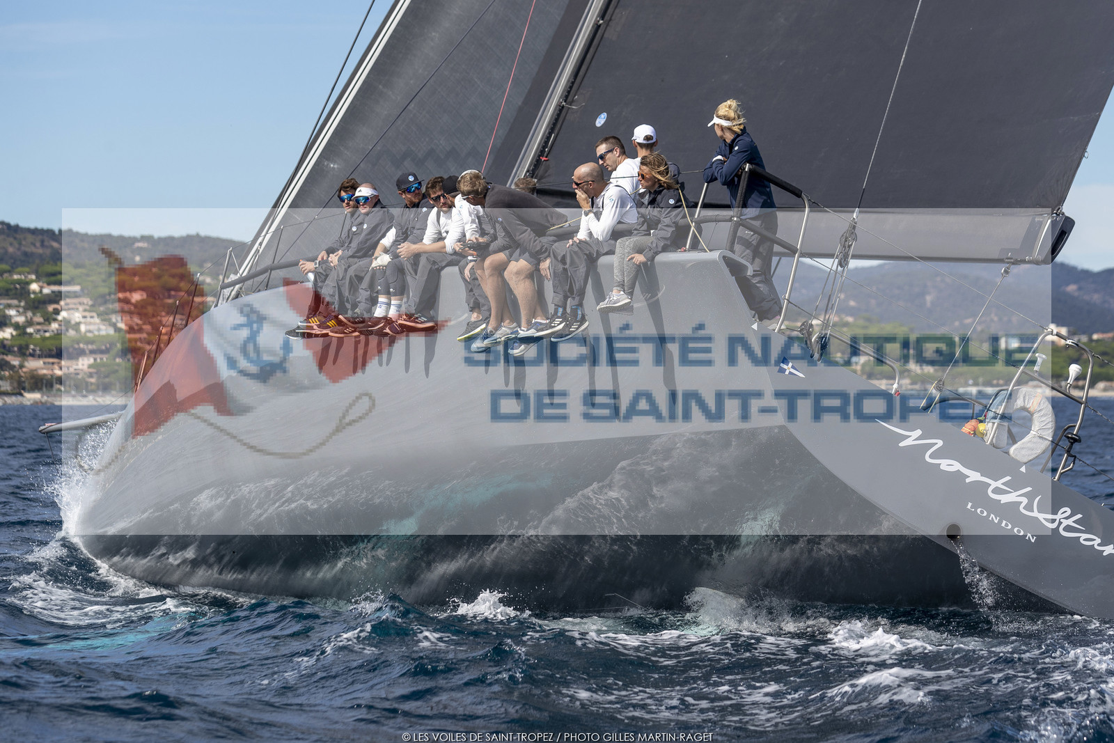 02 10 2022, Saint-Tropez (FRA,83), Voiles de Saint-Tropez 2022,  entraînement des maxis 02 10 2022, Saint-Tropez (FRA,83), Voiles de Saint-Tropez 2022,  entraînement des maxis