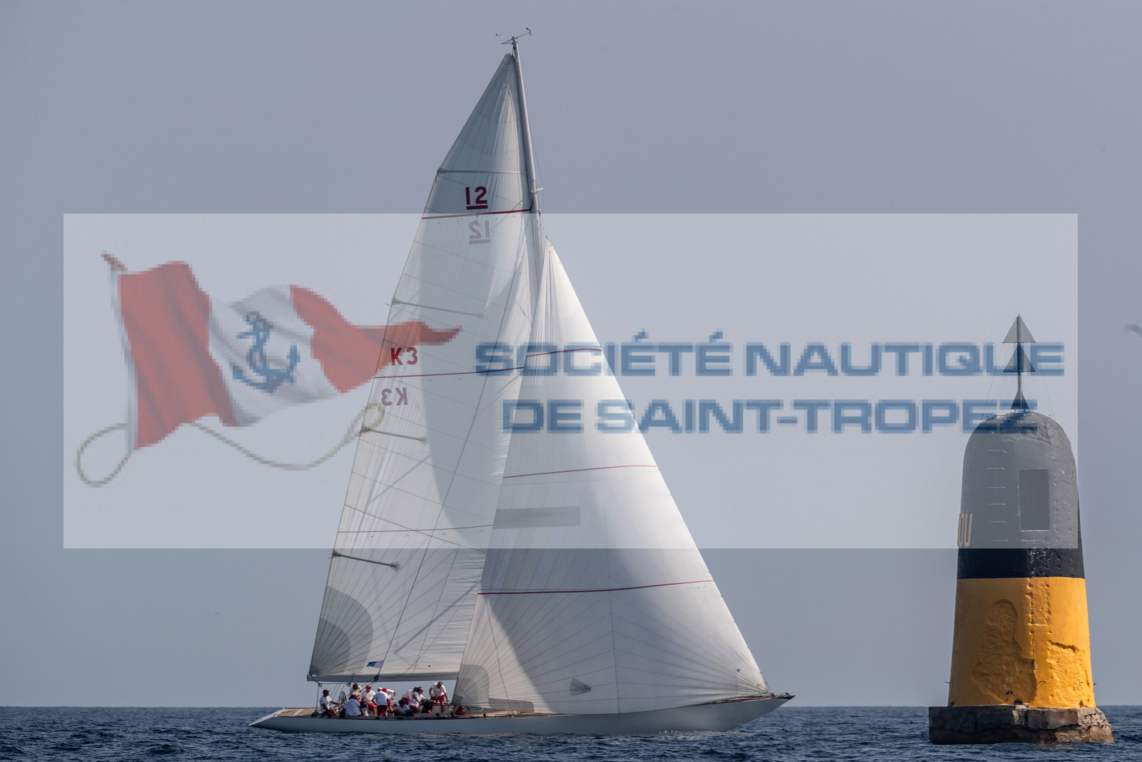 05 10 2023, Saint-Tropez (FRA,83), Les Voiles de Saint-Tropez 2023, Race Day 5, Défi Pride Vs Ikra